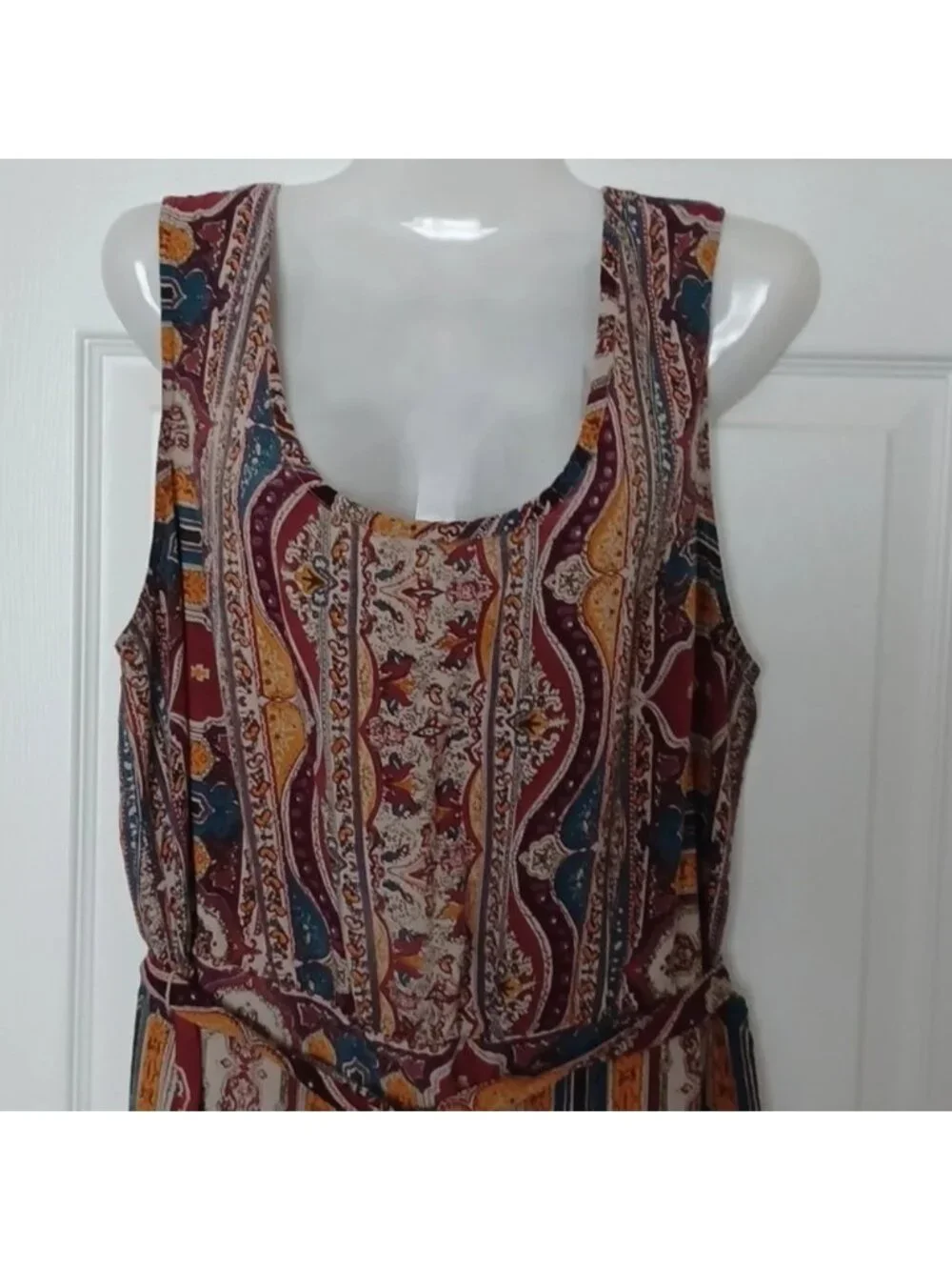 Dress with fabric belt Women's Size Medium - Picture 6 of 13